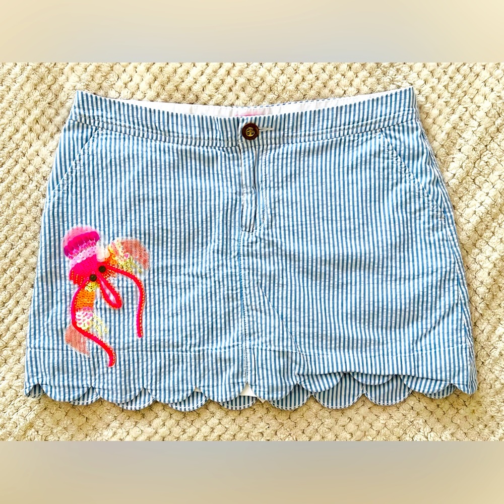 Lilly Pulitzer scalloped  skirt